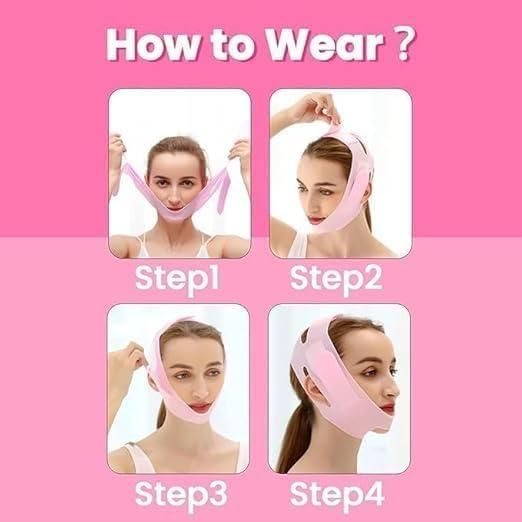 Facial Silicone Bandage for Double  Chin & Cheek Reducer